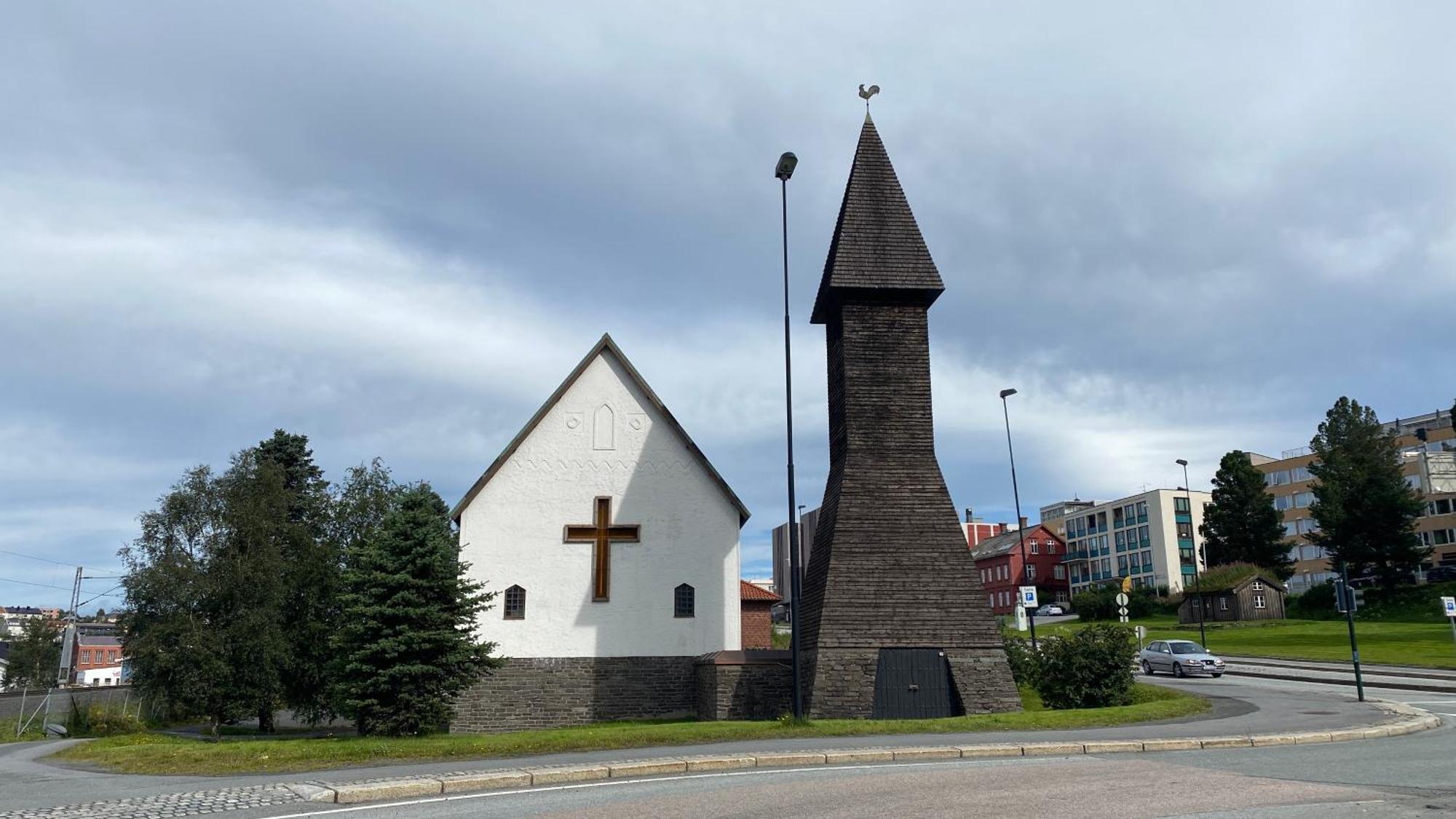 Sjomannskirken Narvik Bagian luar foto